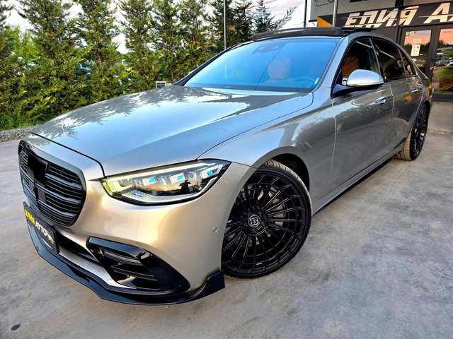 Mercedes-Benz S 350 D 4 MATIC FULL BRABUS PACK ПАНОРАМА ЛИЗИНГ 100% - автомобили, коли, обяви за нови и употребявани 3