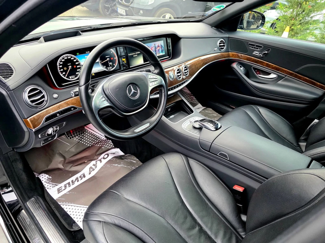 Mercedes-Benz S 350 D 4MATIC FULL AMG PACK LONG ПАНОРАМА ЛИЗИНГ 100% - автомобили, коли, обяви за нови и употребявани 13