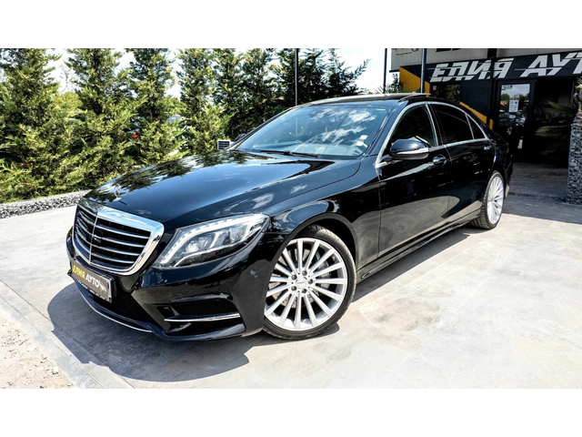 Mercedes-Benz S 350 D 4MATIC LONG 9G TRONIC ПАНОРАМА ЛИЗИНГ 100% - автомобили, коли, обяви за нови и употребявани 1