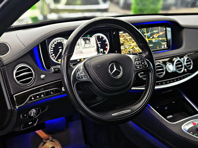 Mercedes-Benz S 350 ! AMG/4M/DISTR/NIGHT/CAMERA/ПОДГРЕВ/AMBI/МАСАЖ/LIZ - автомобили, коли, обяви за нови и употребявани 9