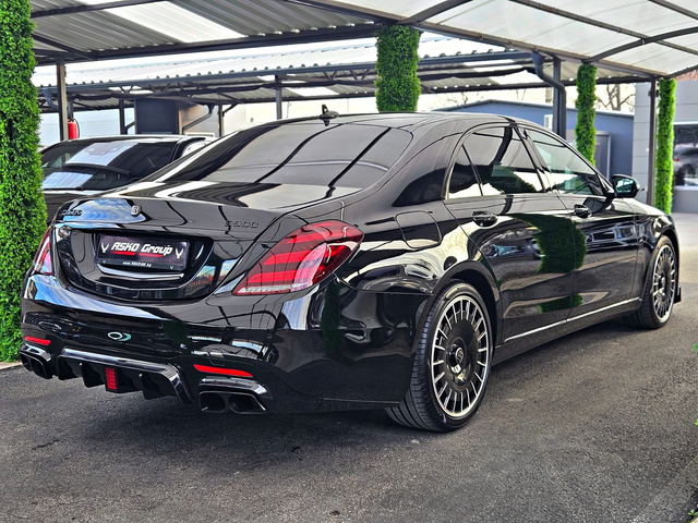 Mercedes-Benz S 350 L/BRABUS/9G/4M/TVx3/DISTR/HUD/360CAM/ОБДУХ/AMBI/LI - автомобили, коли, обяви за нови и употребявани 4