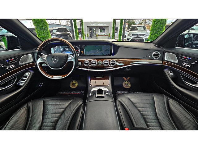 Mercedes-Benz S 350 L/AMG/4M/9G/TVx3/DISTR/PANO/ВАКУУМ/ОБДУХ/МАСАЖ/LIZ - автомобили, коли, обяви за нови и употребявани 7