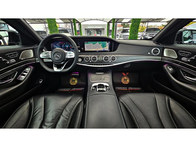 Mercedes-Benz S 350 L/AMG/TVx3/DISTR/PANO/360CAMERA/ВАКУУМ/ОБДУХ/LIZIN - автомобили, коли, обяви за нови и употребявани 7