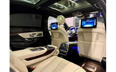 Mercedes-Benz S 350 Long 4Matic* AMG* HeadUp* Pano* Лизинг* TV - автомобили, коли, обяви за нови и употребявани 13