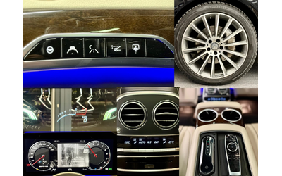 Mercedes-Benz S 350 Long 4Matic* AMG* HeadUp* Pano* Лизинг* TV - автомобили, коли, обяви за нови и употребявани 16