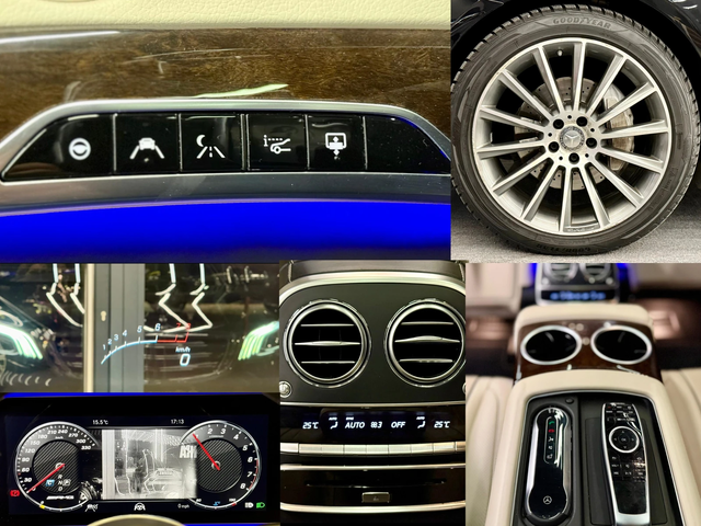 Mercedes-Benz S 350 Long 4Matic* AMG* HeadUp* Pano* Лизинг* TV - автомобили, коли, обяви за нови и употребявани 16