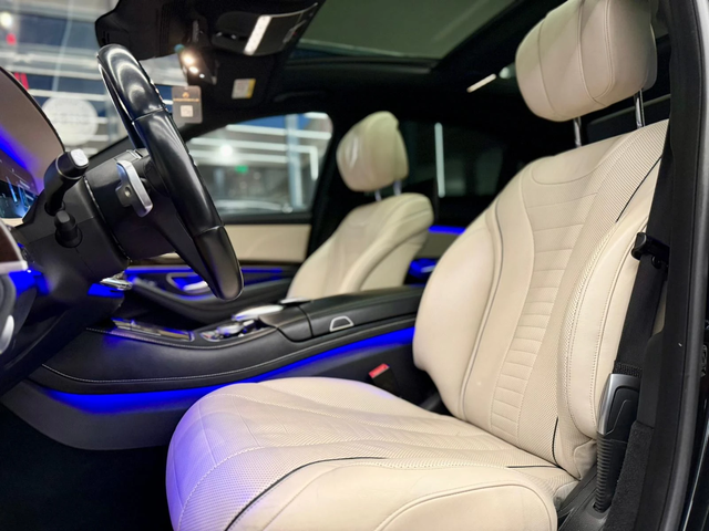 Mercedes-Benz S 350 Long 4Matic* AMG* HeadUp* Pano* Лизинг* TV - автомобили, коли, обяви за нови и употребявани 7