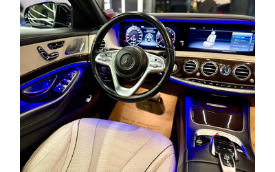 Mercedes-Benz S 350 Long 4Matic* AMG* HeadUp* Pano* Лизинг* TV - автомобили, коли, обяви за нови и употребявани 8