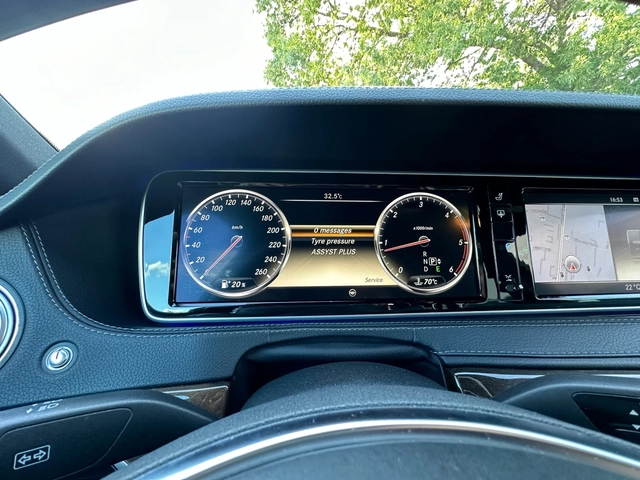 Mercedes-Benz S 350 LONG* AMG* БАРТЕР* МАСАЖ* Реални* Км - автомобили, коли, обяви за нови и употребявани 13