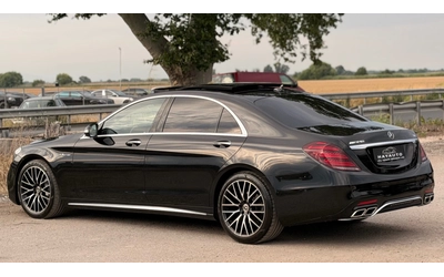 Mercedes-Benz S 350 BlueTEC= Long= 63 AMG= Facelift= Distronic= Keyles - автомобили, коли, обяви за нови и употребявани 6