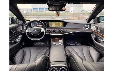 Mercedes-Benz S 350 BlueTEC= Long= 63 AMG= Facelift= Distronic= Keyles - автомобили, коли, обяви за нови и употребявани 9