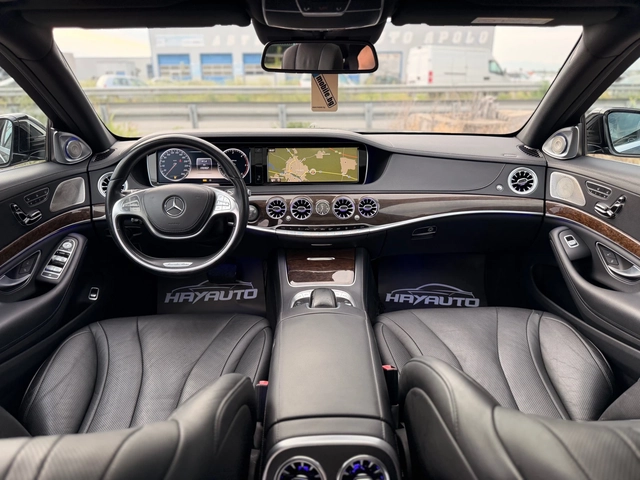 Mercedes-Benz S 350 BlueTEC= Long= 63 AMG= Facelift= Distronic= Keyles - автомобили, коли, обяви за нови и употребявани 9