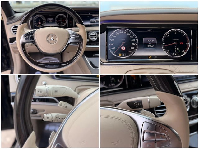 Mercedes-Benz S 350 d= Long= 63 AMG= 9G-tronic= Designo= President Edi - автомобили, коли, обяви за нови и употребявани 14