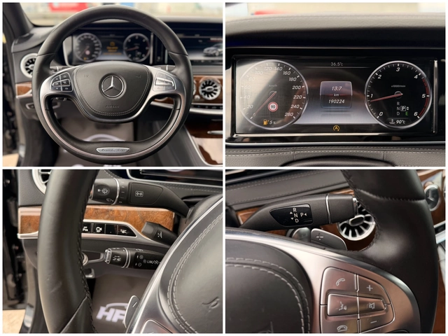 Mercedes-Benz S 350 BlueTEC= 4MATIC= LONG= BRABUS= FACE= 3xTV= HUD= 36 - автомобили, коли, обяви за нови и употребявани 13