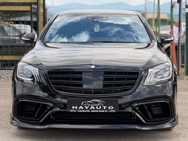 Mercedes-Benz S 350 BlueTEC= 4MATIC= LONG= BRABUS= FACE= 3xTV= HUD= 36 - автомобили, коли, обяви за нови и употребявани 1