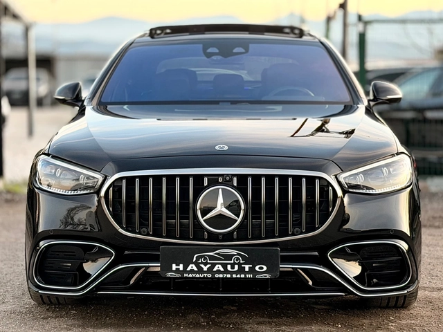 Mercedes-Benz S 350 d= Long= 63 AMG= Panorama= 360* Cam= 21* Wheels= - автомобили, коли, обяви за нови и употребявани 1
