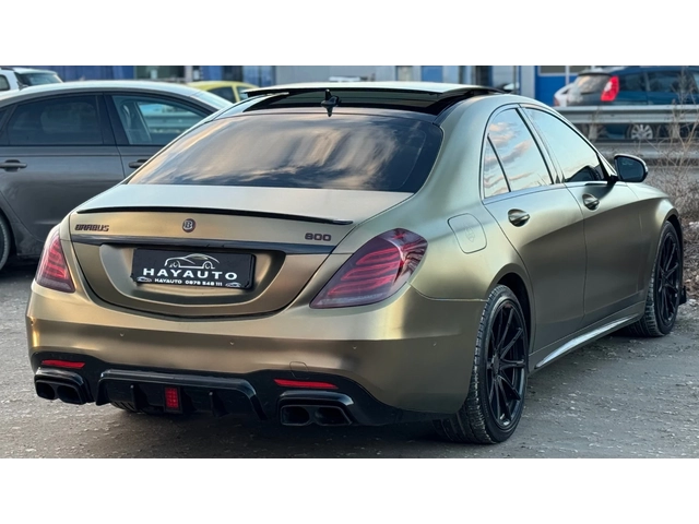 Mercedes-Benz S 350 d= BRABUS= ACTIVE SOUND= FACELIFT= CARON PACK= - автомобили, коли, обяви за нови и употребявани 4