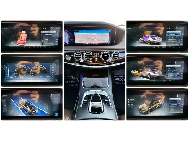 Mercedes-Benz S 350 3.0CDI 286HP LONG MULTIBEAM CARPLAY EU6C - автомобили, коли, обяви за нови и употребявани 13