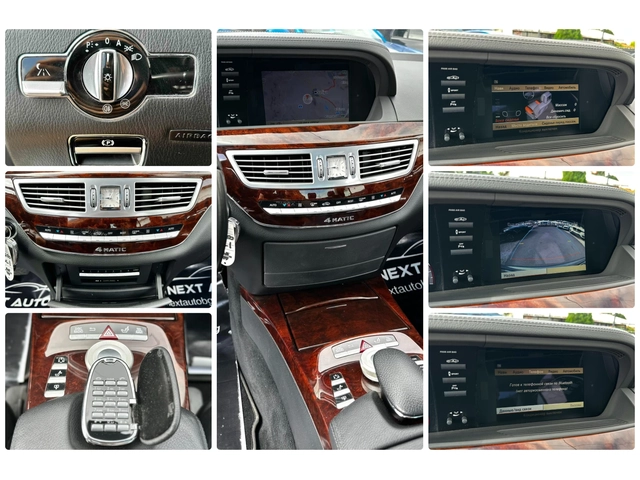 Mercedes-Benz S 350 3.0D 258HP 4MATIC NIGHT VISION SOFT CLOSE FULL E6A - автомобили, коли, обяви за нови и употребявани 13