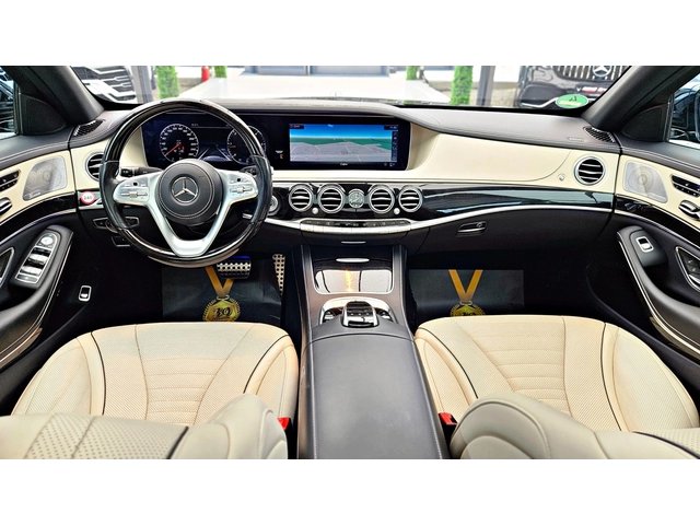 Mercedes-Benz S 350 !AMG/4М/DIST/HUD/PANO/BURMES/360CAM/ВАКУ/MAСАЖ/ОБД - автомобили, коли, обяви за нови и употребявани 7