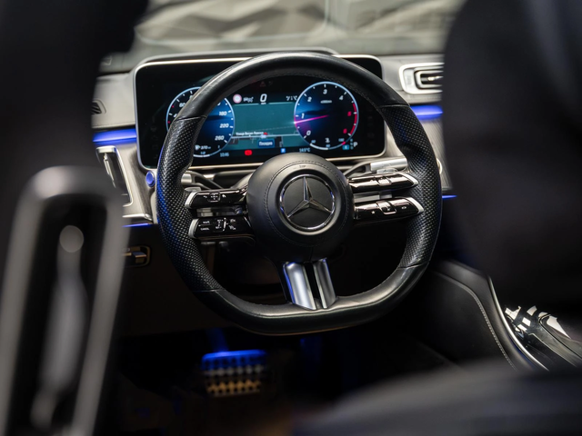 Mercedes-Benz S 400 D 4MATIC* 360* AMG LINE* PANO* Head Up* Обдухв* Bu - автомобили, коли, обяви за нови и употребявани 10