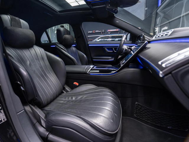 Mercedes-Benz S 400 D 4MATIC* 360* AMG LINE* PANO* Head Up* Обдухв* Bu - автомобили, коли, обяви за нови и употребявани 9