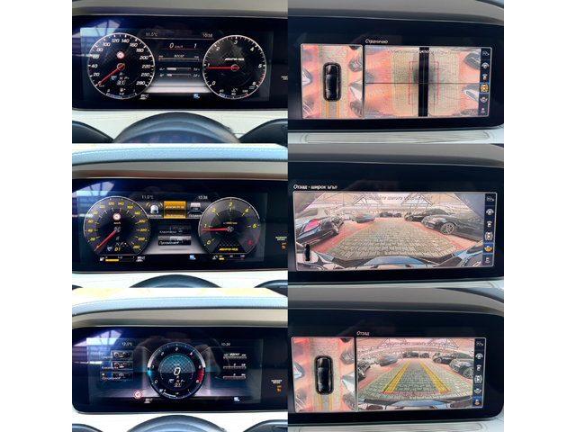 Mercedes-Benz S 400 D#LONG#4MATIC#DESIGNO#AMG#3xDVD#161000KM - автомобили, коли, обяви за нови и употребявани 15