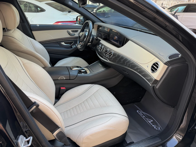 Mercedes-Benz S 400 D#LONG#4MATIC#DESIGNO#AMG#3xDVD#161000KM - автомобили, коли, обяви за нови и употребявани 7