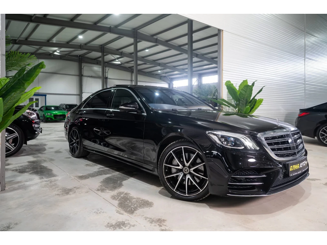 Mercedes-Benz S 400 D LONG FULL AMG LINE 3XTV BURMEISTER ЛИЗИНГ 100% - автомобили, коли, обяви за нови и употребявани 0