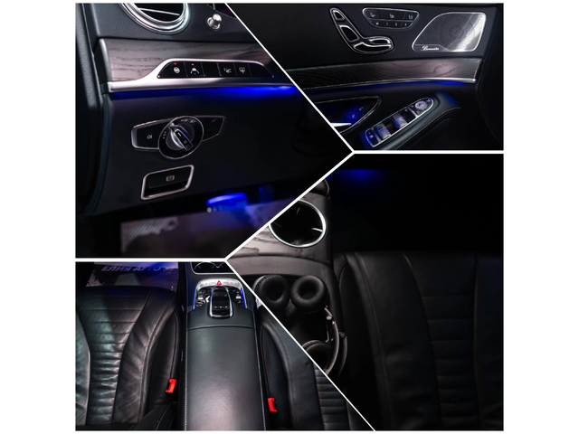 Mercedes-Benz S 400 D LONG FULL AMG LINE 3XTV BURMEISTER ЛИЗИНГ 100% - автомобили, коли, обяви за нови и употребявани 15