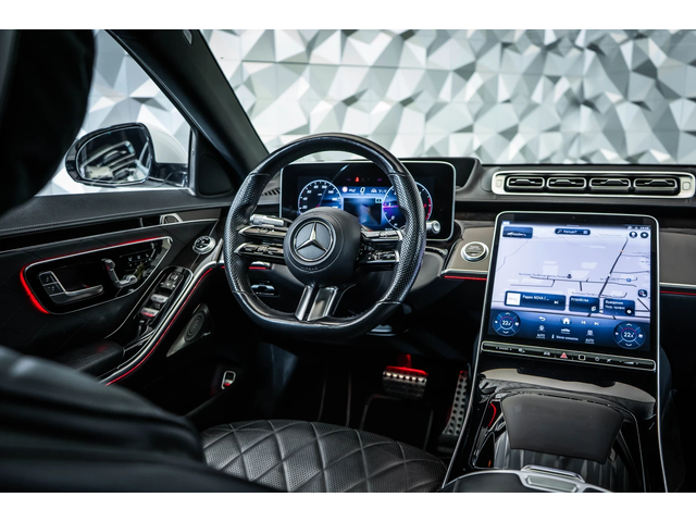 Mercedes-Benz S 400 d 4M L AMG* 360* Pano* Burm - автомобили, коли, обяви за нови и употребявани 12