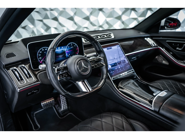 Mercedes-Benz S 400 d 4M L AMG* 360* Pano* Burm - автомобили, коли, обяви за нови и употребявани 9