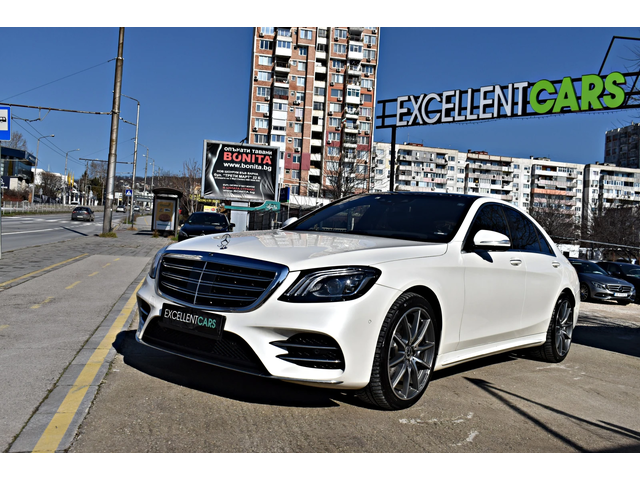 Mercedes-Benz S 400 4x4* AMG* BURMEISTER* HEAD-UP* FACELIFT* FULL - автомобили, коли, обяви за нови и употребявани 0