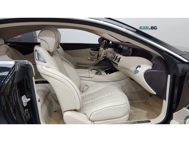 Mercedes-Benz S 400 4MATIC COUPE* HUD* 360* МАСАЖИ - автомобили, коли, обяви за нови и употребявани 8