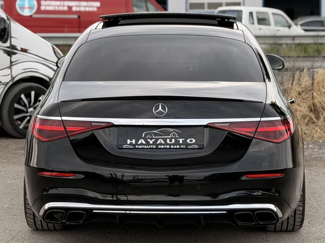 Mercedes-Benz S 400 D= 4MATIC= 63 AMG= LONG= HUD= 360* CAMERA= BURMEST - автомобили, коли, обяви за нови и употребявани 5