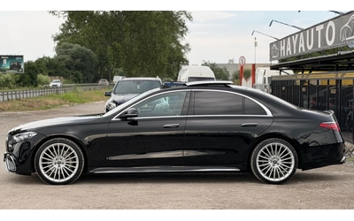 Mercedes-Benz S 400 D= 4MATIC= 63 AMG= LONG= HUD= 360* CAMERA= BURMEST - автомобили, коли, обяви за нови и употребявани 7