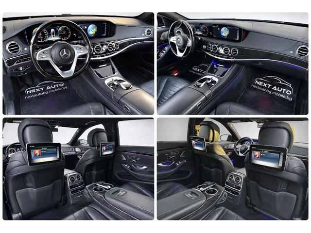 Mercedes-Benz S 400 D 340HP LONG 4MATIC FULL - автомобили, коли, обяви за нови и употребявани 10