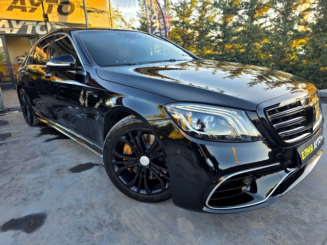 Mercedes-Benz S 450 FULL BLACK LINE FACELIFT ПАНОРАМА ЛИЗИНГ 100% - автомобили, коли, обяви за нови и употребявани 0