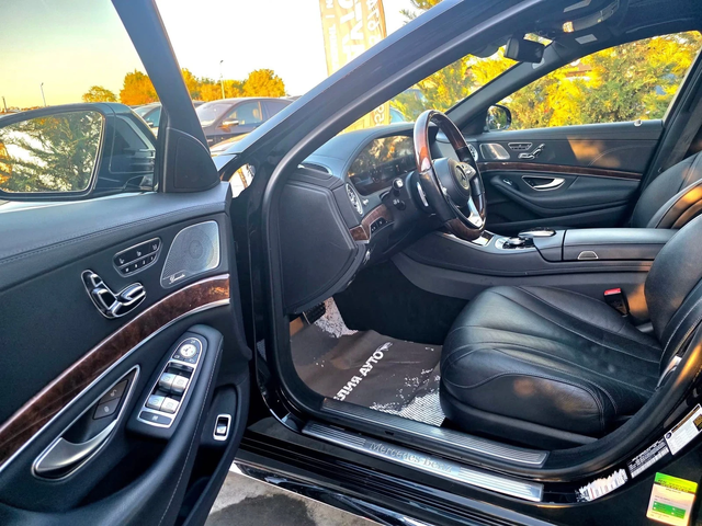 Mercedes-Benz S 450 FULL BLACK LINE FACELIFT ПАНОРАМА ЛИЗИНГ 100% - автомобили, коли, обяви за нови и употребявани 10