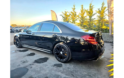 Mercedes-Benz S 450 FULL BLACK LINE FACELIFT ПАНОРАМА ЛИЗИНГ 100% - автомобили, коли, обяви за нови и употребявани 6