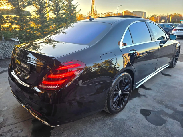 Mercedes-Benz S 450 FULL BLACK LINE FACELIFT ПАНОРАМА ЛИЗИНГ 100% - автомобили, коли, обяви за нови и употребявани 8