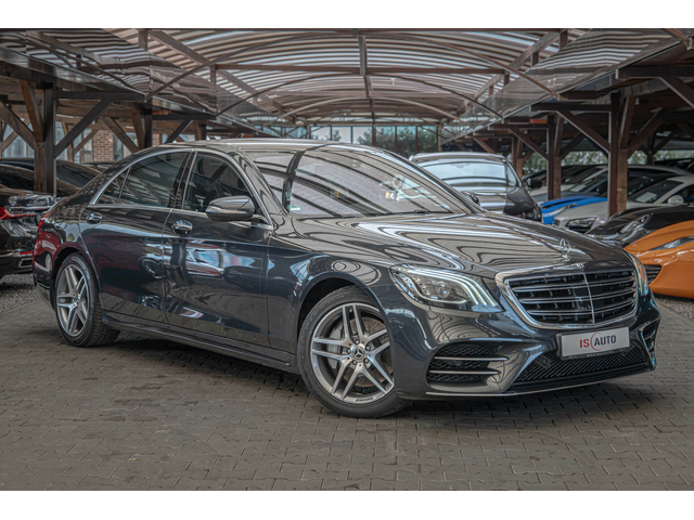 Mercedes-Benz S 450 4Matic/AMG/Long/HuD/Обдухване/Камера/Амбиент - автомобили, коли, обяви за нови и употребявани 0
