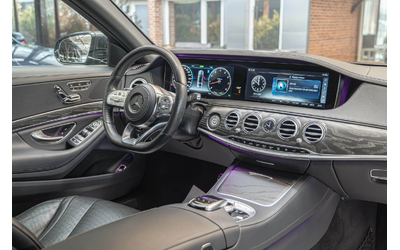 Mercedes-Benz S 450 4Matic/AMG/Long/HuD/Обдухване/Камера/Амбиент - автомобили, коли, обяви за нови и употребявани 14