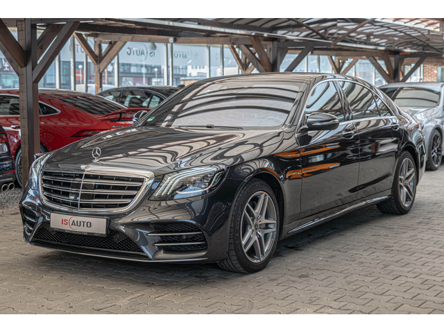 Mercedes-Benz S 450 4Matic/AMG/Long/HuD/Обдухване/Камера/Амбиент - автомобили, коли, обяви за нови и употребявани 1