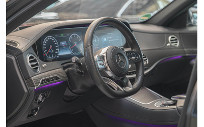 Mercedes-Benz S 450 4Matic/AMG/Long/HuD/Обдухване/Камера/Амбиент - автомобили, коли, обяви за нови и употребявани 6
