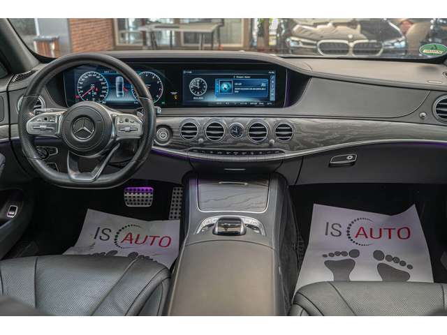 Mercedes-Benz S 450 4Matic/AMG/Long/HuD/Обдухване/Камера/Амбиент - автомобили, коли, обяви за нови и употребявани 9