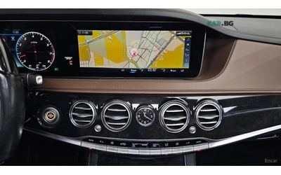 Mercedes-Benz S 450 LONG* 4MATIC* BURM* PANO* МОНИТОРИ* 360* HUD* МАСА - автомобили, коли, обяви за нови и употребявани 11