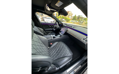 Mercedes-Benz S 500 Long 4M First Class Exclusive TV HUD - автомобили, коли, обяви за нови и употребявани 11