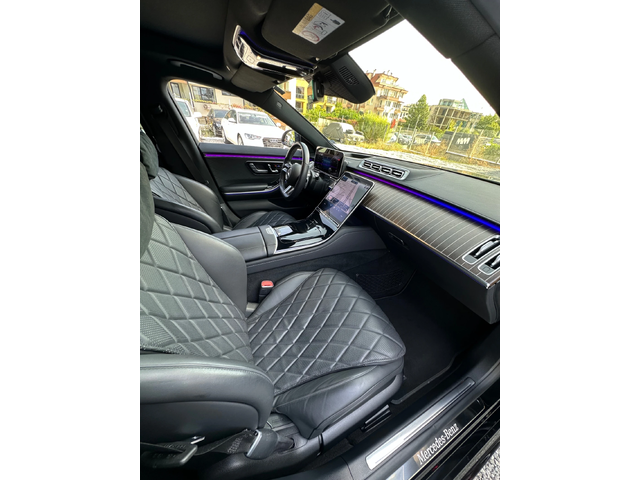 Mercedes-Benz S 500 Long 4M First Class Exclusive TV HUD - автомобили, коли, обяви за нови и употребявани 11