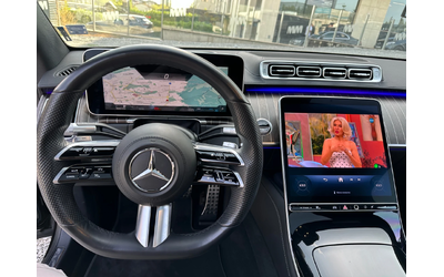 Mercedes-Benz S 500 Long 4M First Class Exclusive TV HUD - автомобили, коли, обяви за нови и употребявани 13